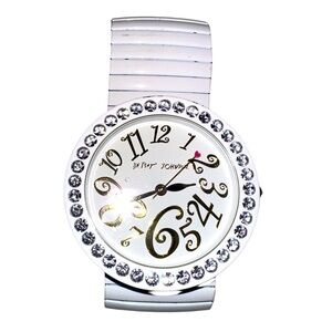 White betsy Johnson watch